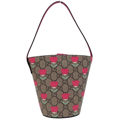 Gucci Baguette Bag Tote Kim Seungyoung Children's GG Supreme Flower Print — view 2