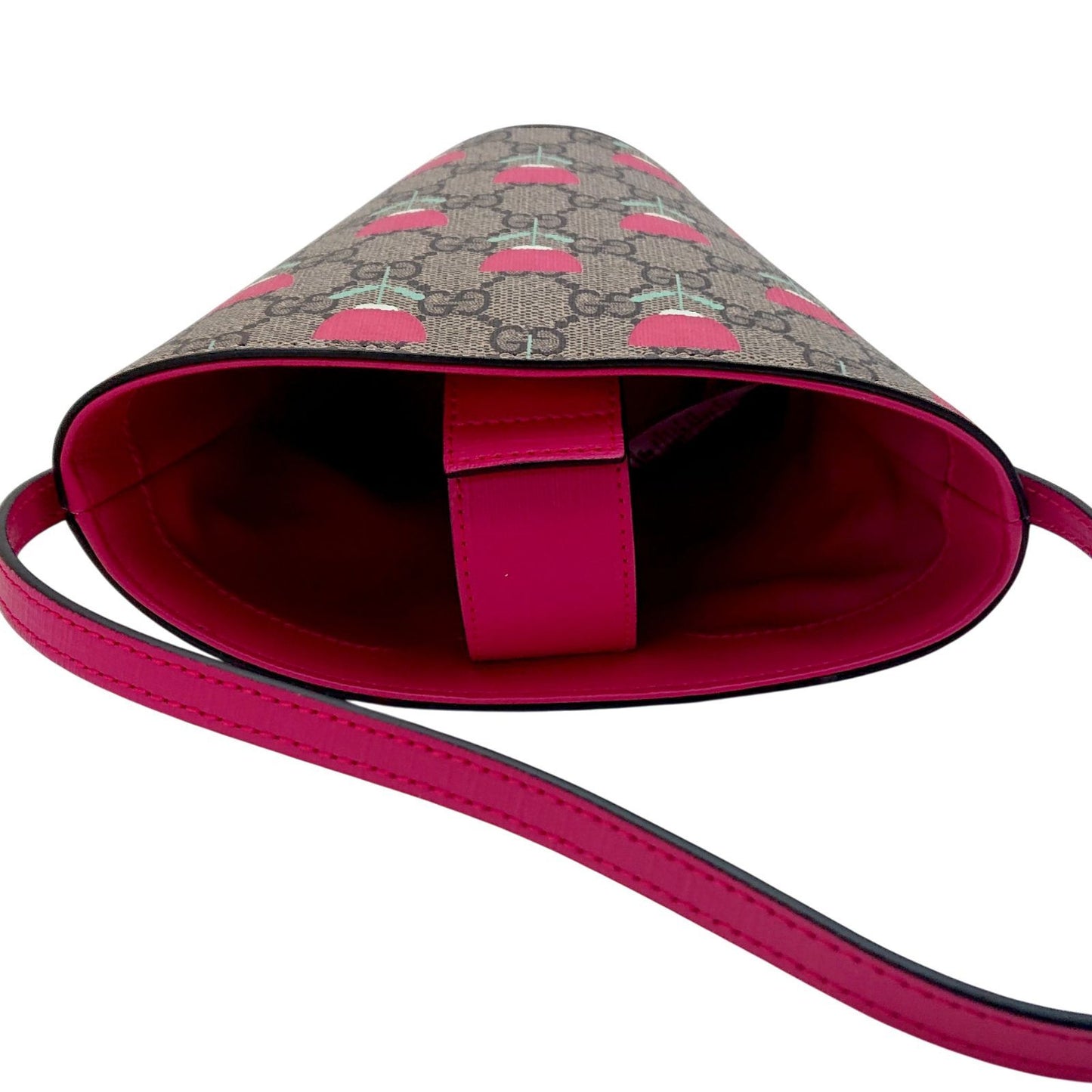 Gucci Baguette Bag Tote Kim Seungyoung Children's GG Supreme Flower Print — view 6