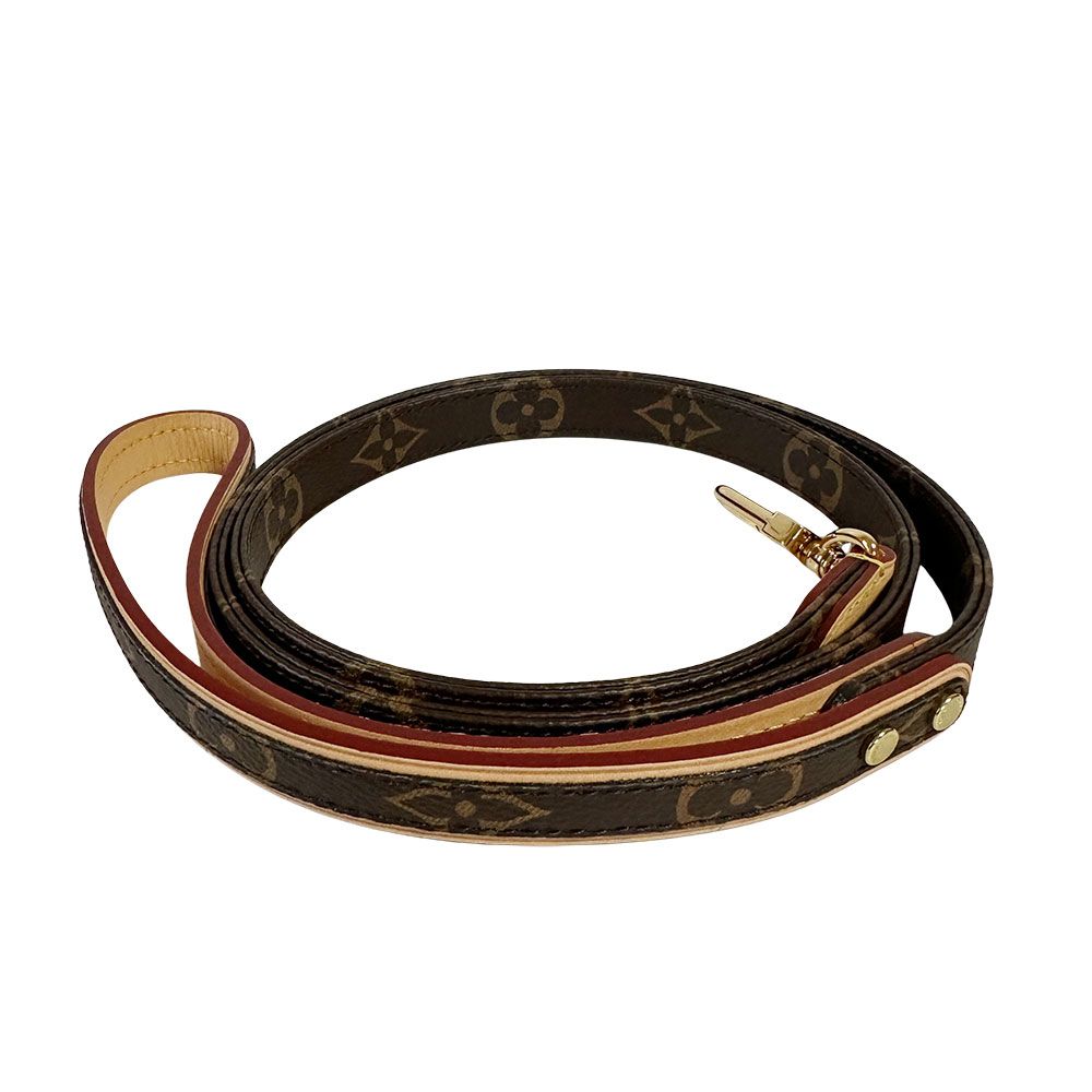 Louis Vuitton Monogram Canvas Dog Leash Brown Tall Pet for Dogs Pet Accessory — view 3