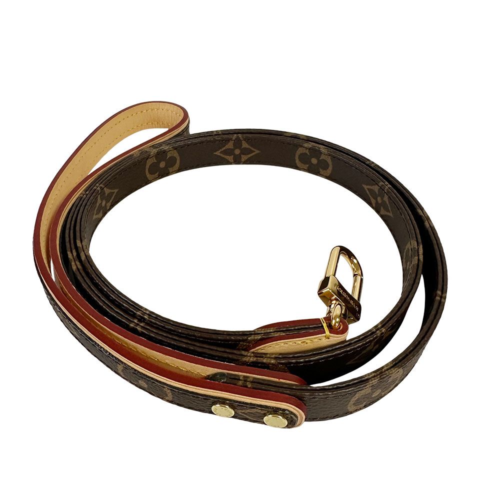 Louis Vuitton Monogram Canvas Dog Leash Brown Tall Pet for Dogs Pet Accessory — view 2