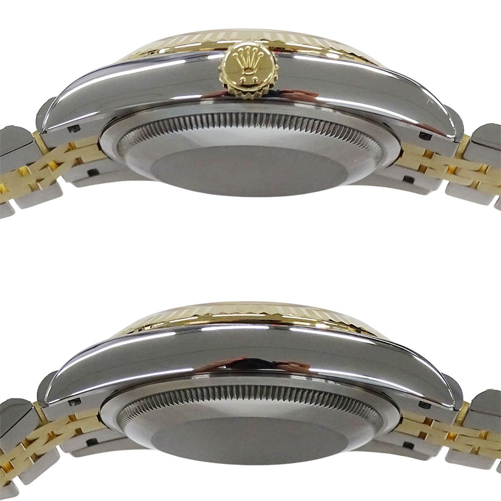 Rolex Datejust Watch VI IX Diamond Automatic Winding at Stainless Steel Gold YG — view 3