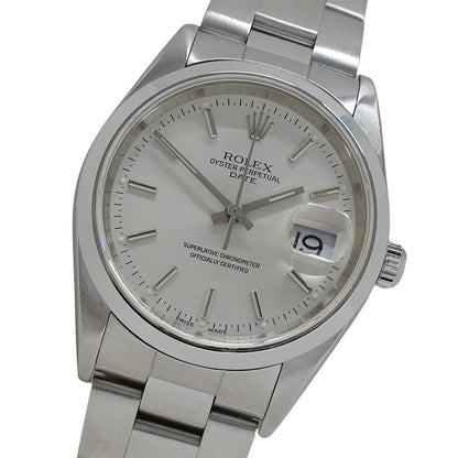 Rolex Oyster Perpetual Date a Number Watch Automatic Winding at Stainless Steel