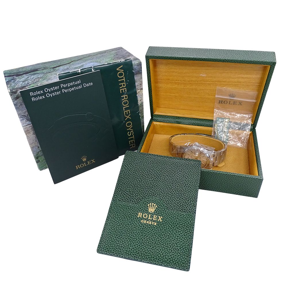 Rolex Oyster Perpetual Date a Number Watch Automatic Winding at Stainless Steel — view 8