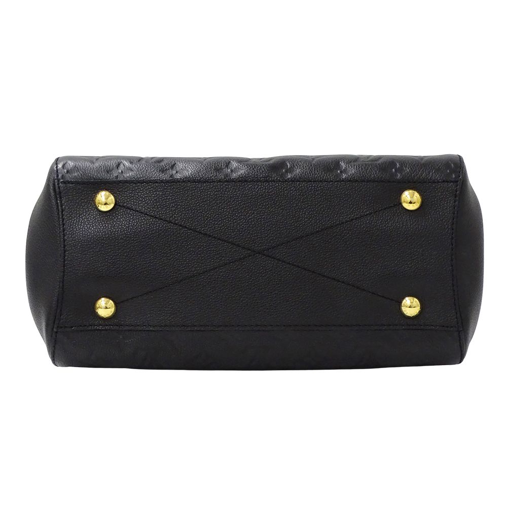 Louis Vuitton Monogram Empreinte 2-Way Shoulder Bag Montaigne MM Noir Black — view 3