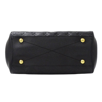 Louis Vuitton Monogram Empreinte 2-Way Shoulder Bag Montaigne MM Noir Black — view 3