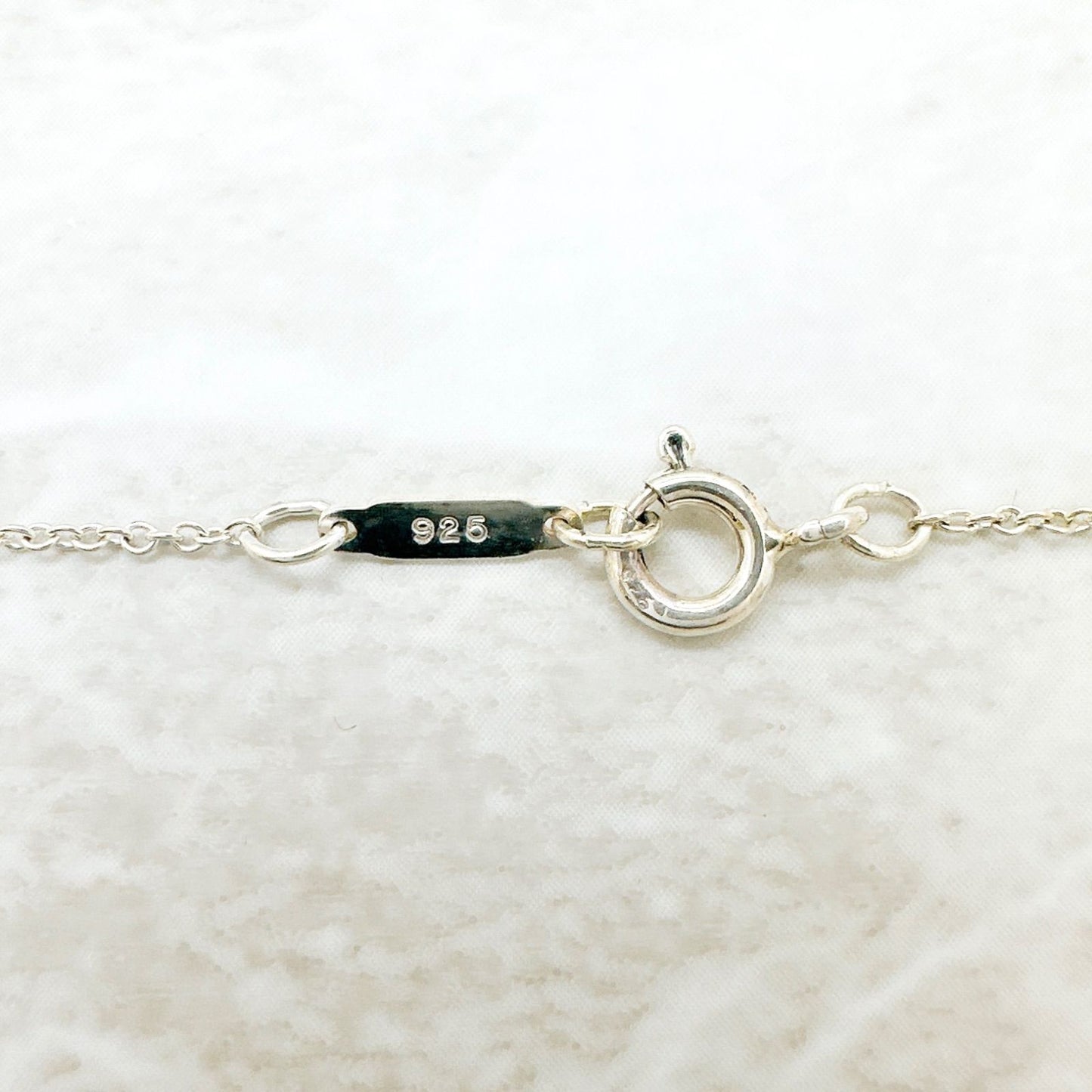 Tiffany & Co Signature Cross Silver Necklace 40.5 cm — view 5