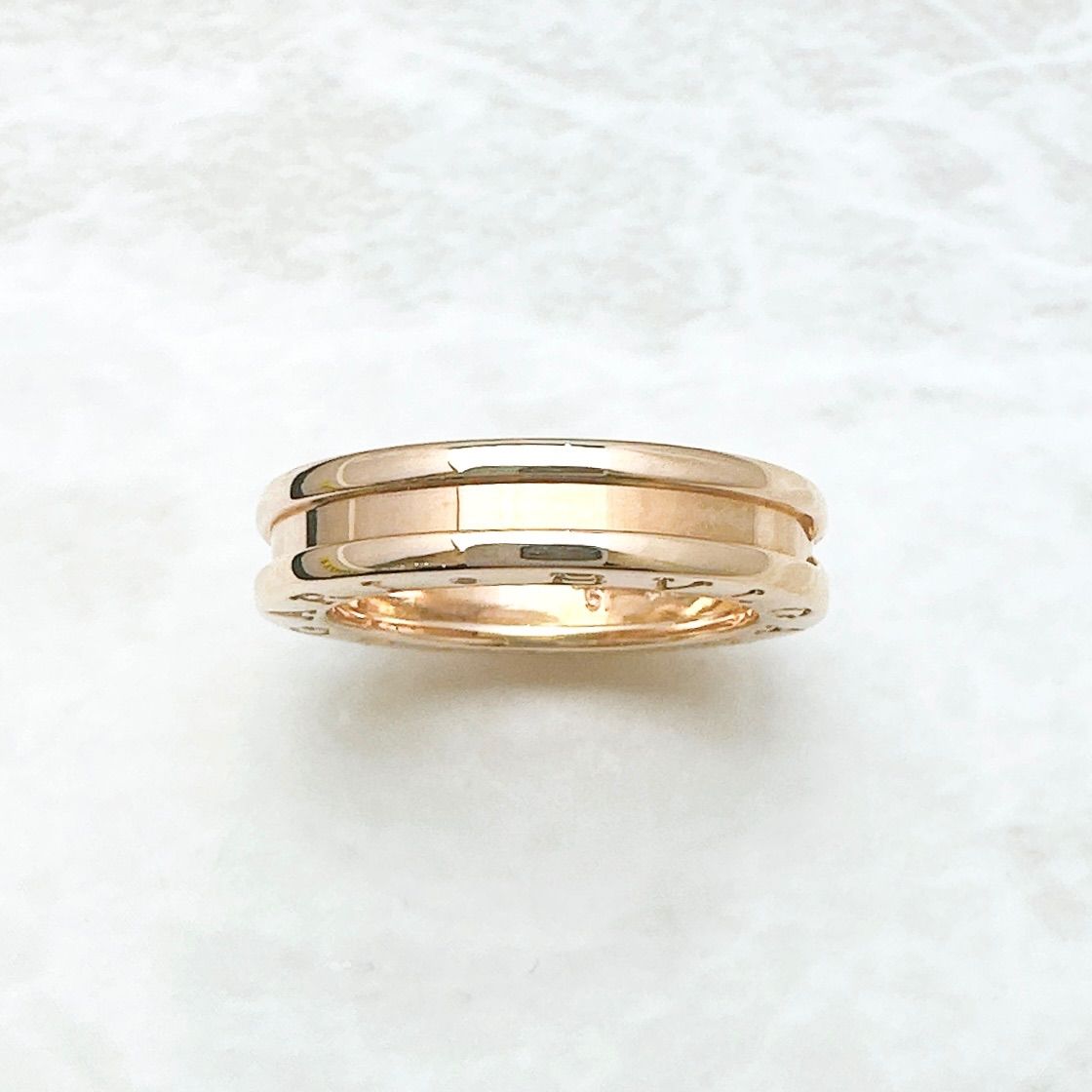 Bvlgari Pink Gold Ring — view 3