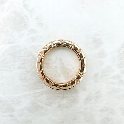 Bvlgari Pink Gold Ring — view 4