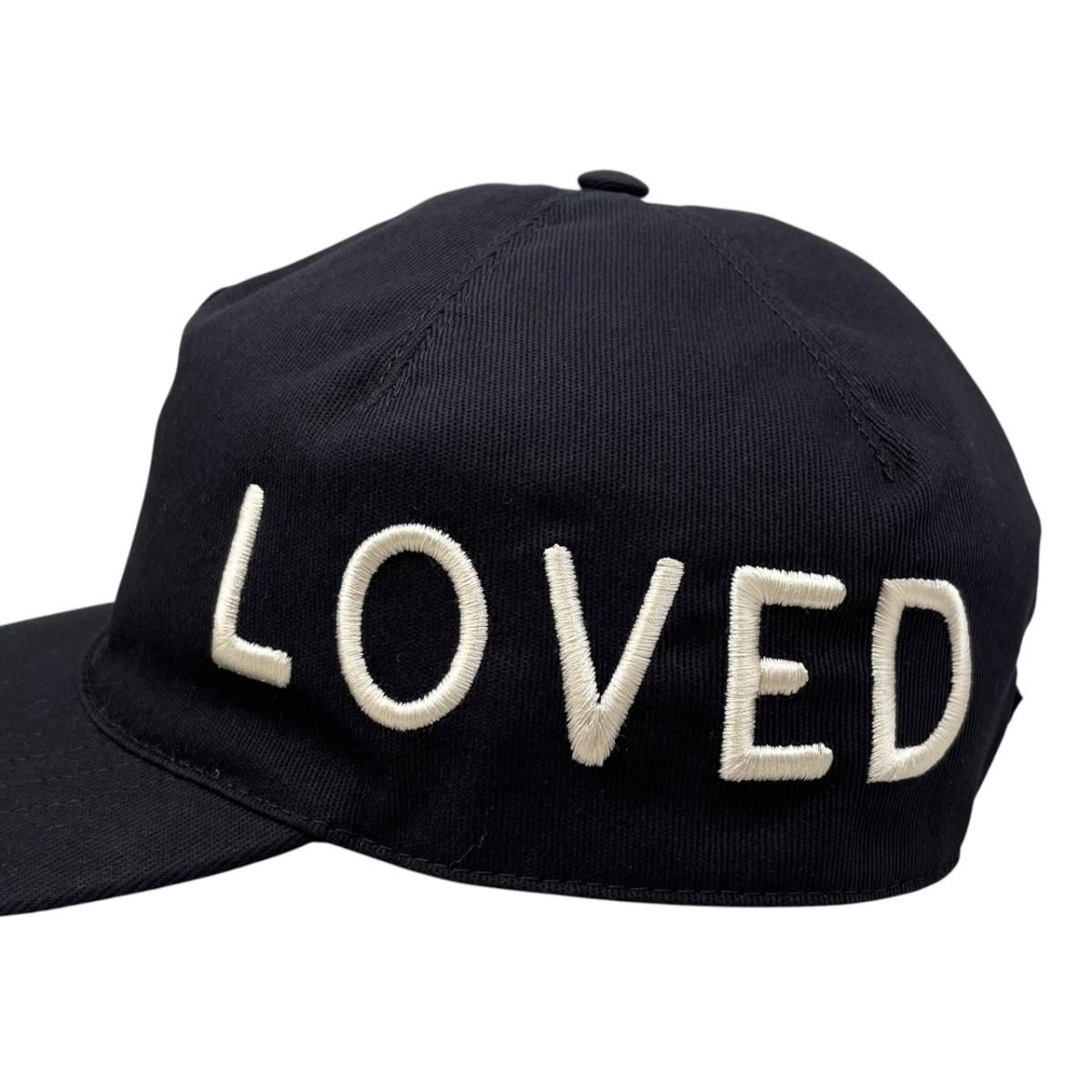 Gucci Hat Embroidery Baseball Cap L Cotton Logo Black White Loved — view 6