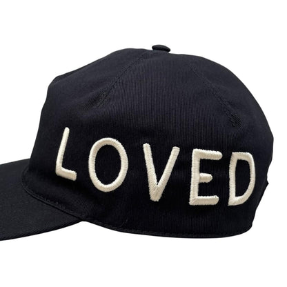 Gucci Hat Embroidery Baseball Cap L Cotton Logo Black White Loved — view 6