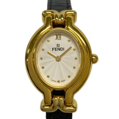 Fendi Watch Ivory Gold