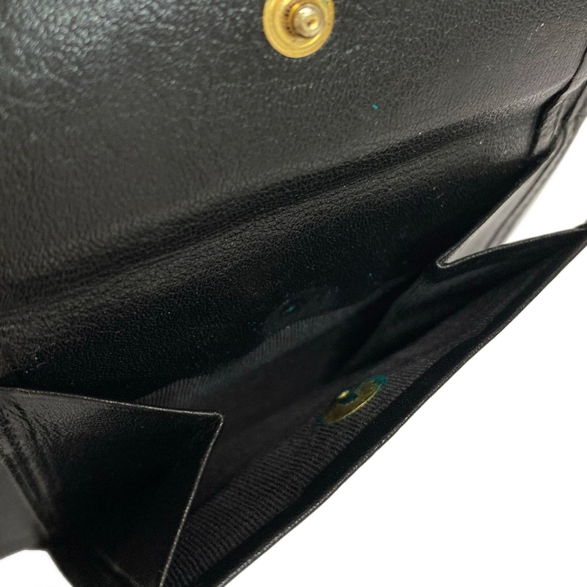Chanel Bifold Wallet Bicolor Black Lambskin — view 4