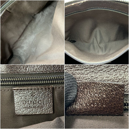 Gucci GG Canvas Shoulder Bag Beige Brown — view 9