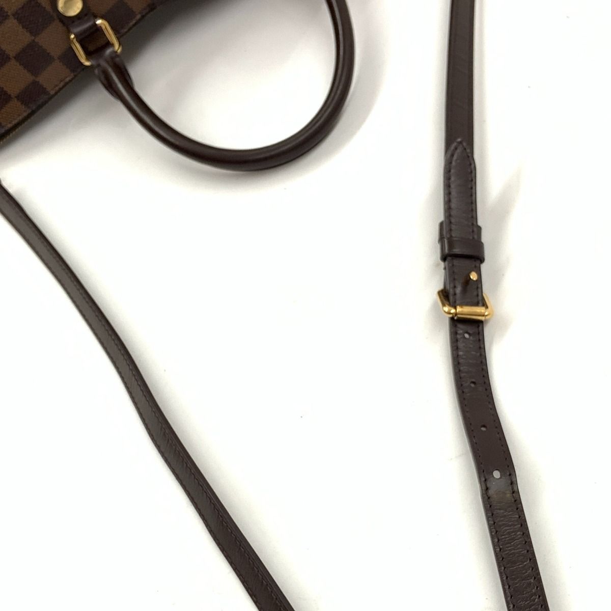 Louis Vuitton Damier Sienna MM 2-Way Shoulder Bag Brown — view 4