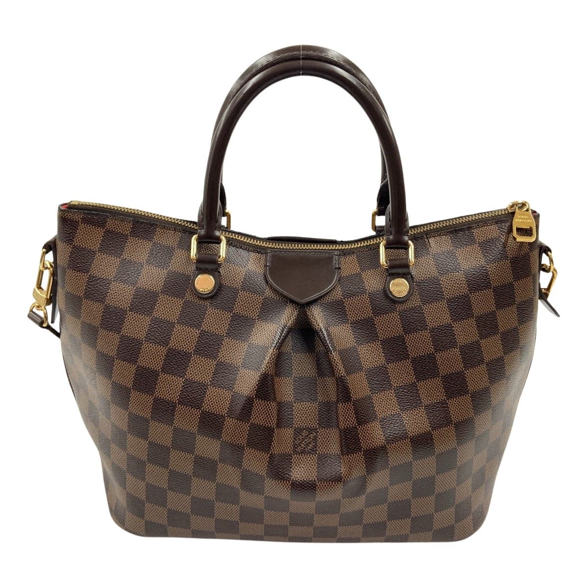 Louis Vuitton Damier Sienna MM 2-Way Shoulder Bag Brown — view 2