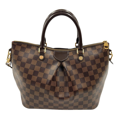 Louis Vuitton Damier Sienna MM 2-Way Shoulder Bag Brown — view 2