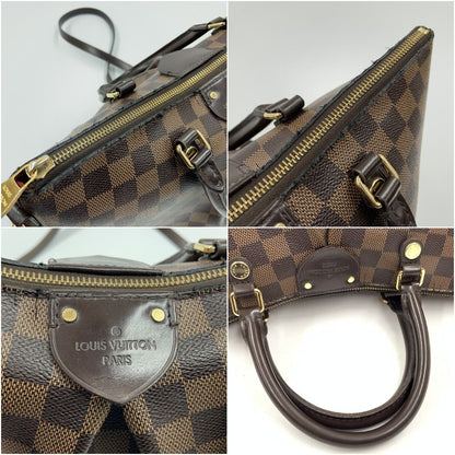 Louis Vuitton Damier Sienna MM 2-Way Shoulder Bag Brown — view 6