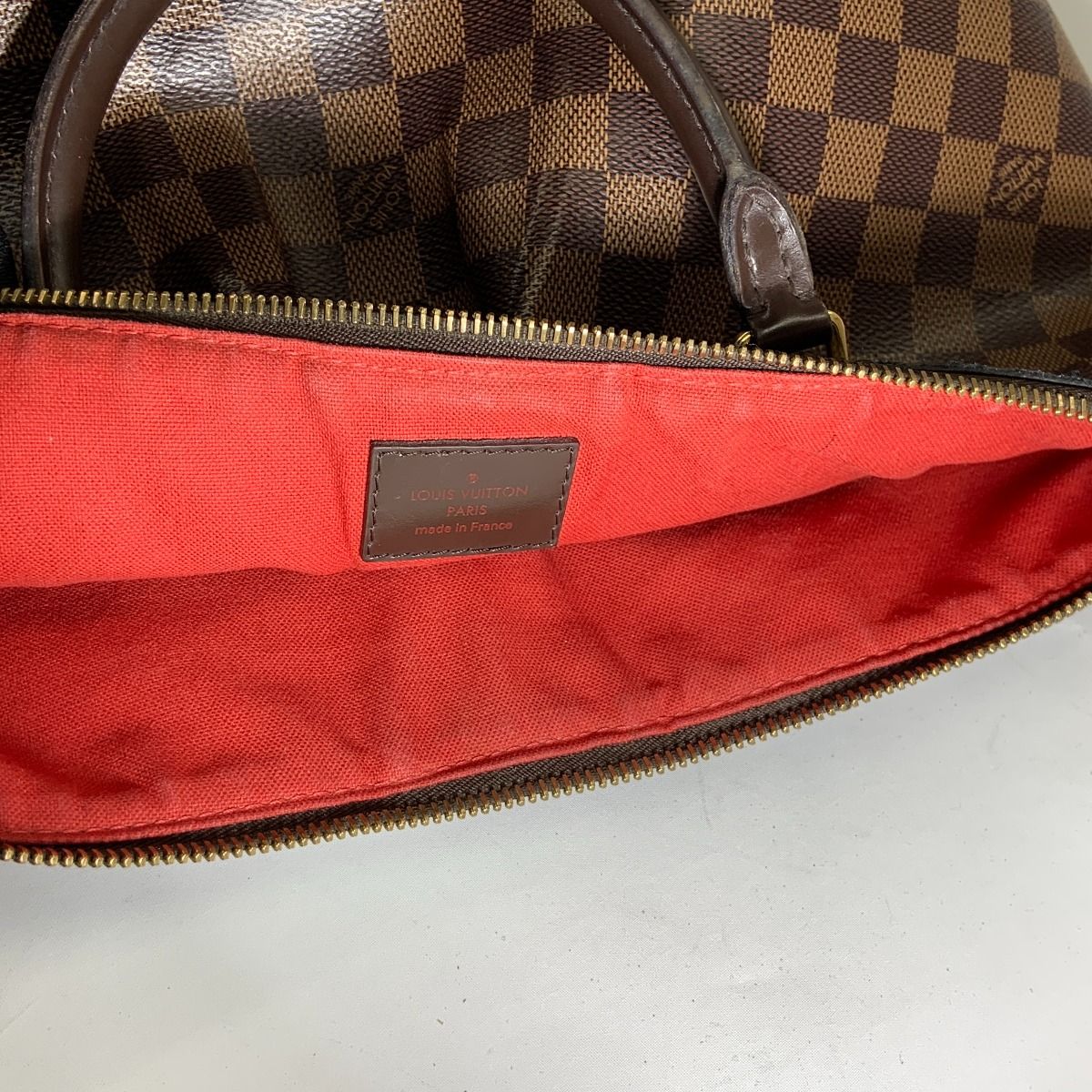 Louis Vuitton Damier Sienna MM 2-Way Shoulder Bag Brown — view 5