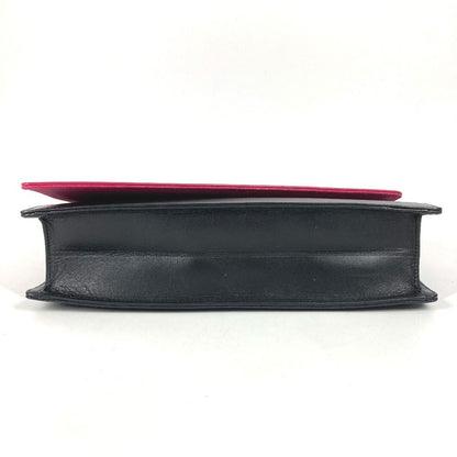 Saint Laurent Paris Clutch Bicolor Leather Black — view 5