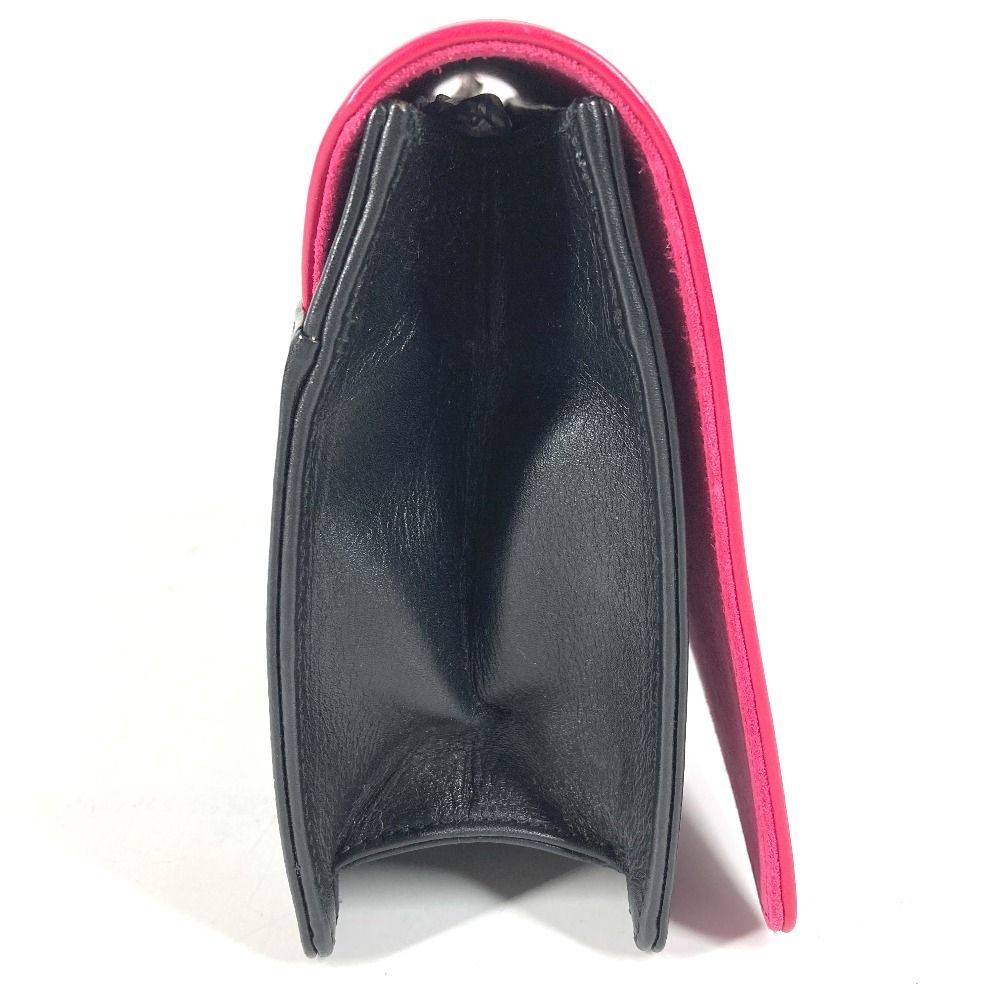 Saint Laurent Paris Clutch Bicolor Leather Black — view 4