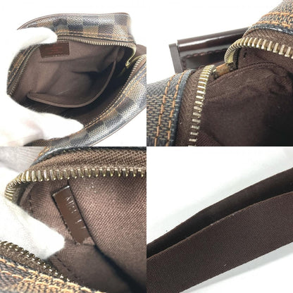Louis Vuitton Shoulder Bag Olaf PM Damier Canvas Ebene Brown — view 9