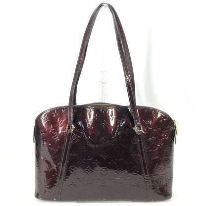 Louis Vuitton Shoulder Bag Avalon Zip Monogram Vernis Canvas Amarante Purple — view 2