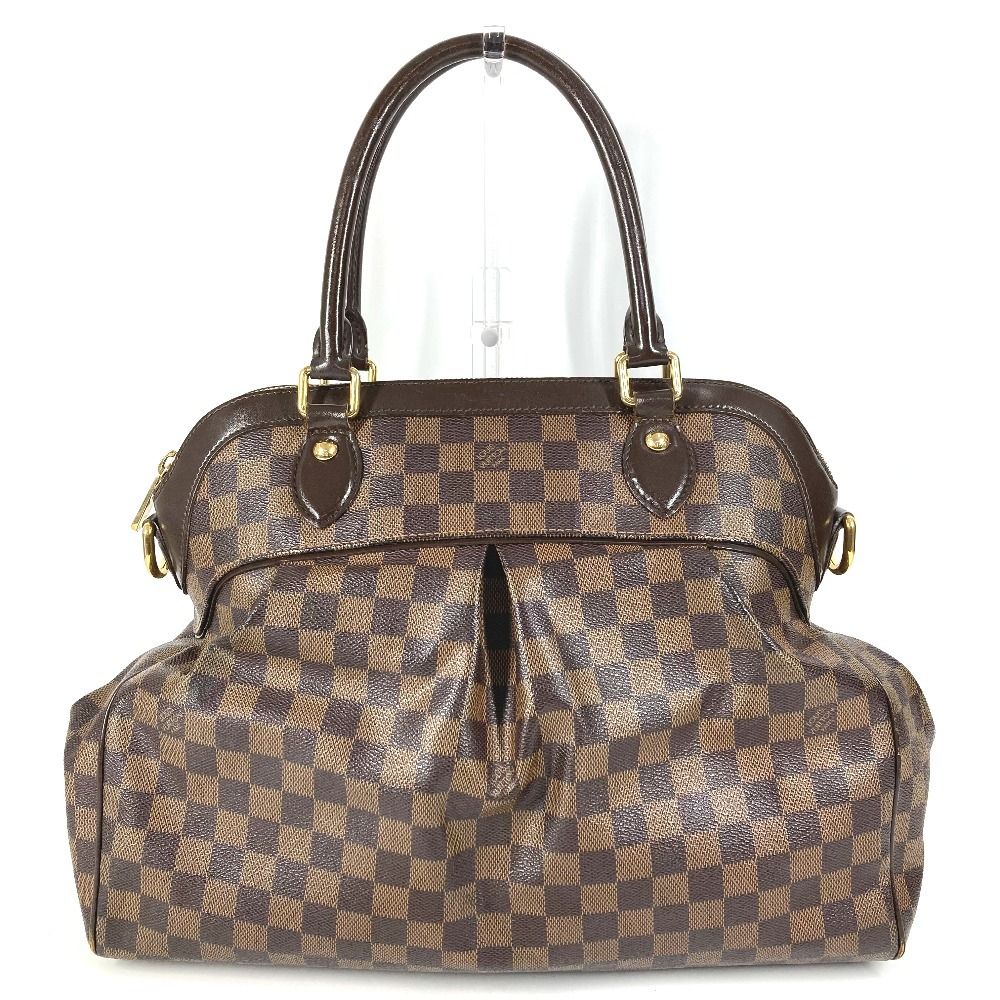 Louis Vuitton Handbag Trevi GM Damier Canvas Ebene Brown