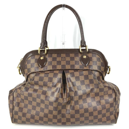 Louis Vuitton Handbag Trevi GM Damier Canvas Ebene Brown