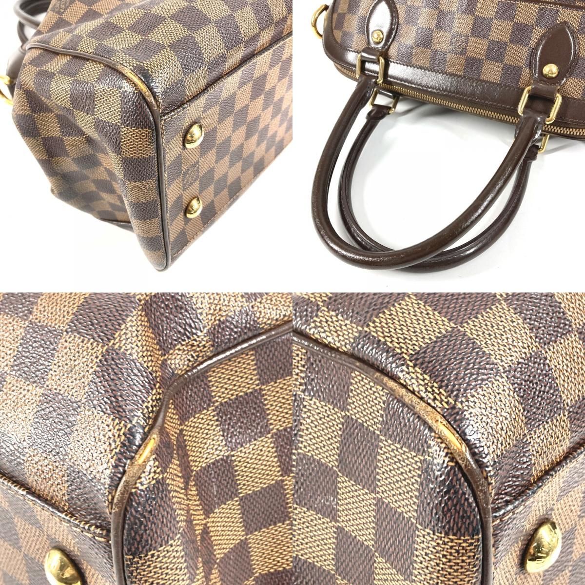 Louis Vuitton Handbag Trevi GM Damier Canvas Ebene Brown — view 7