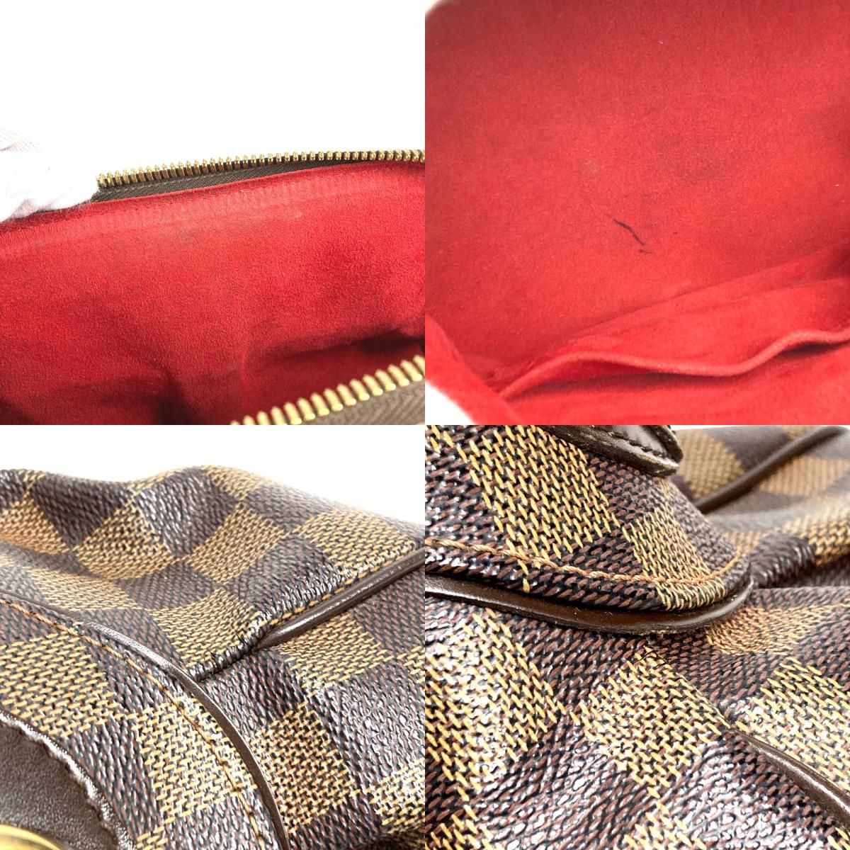 Louis Vuitton Handbag Trevi GM Damier Canvas Ebene Brown — view 9