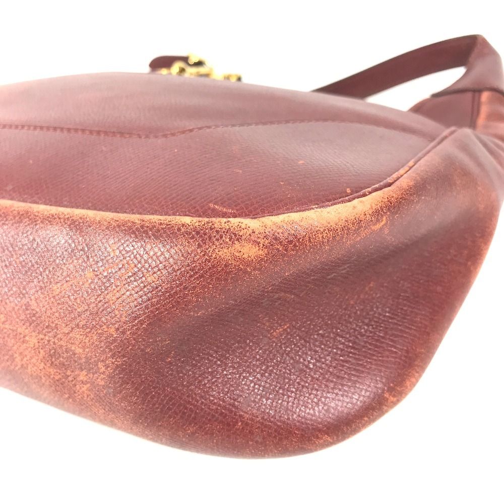 Hermes Shoulder Bag Trim 31 Leather Brown — view 6