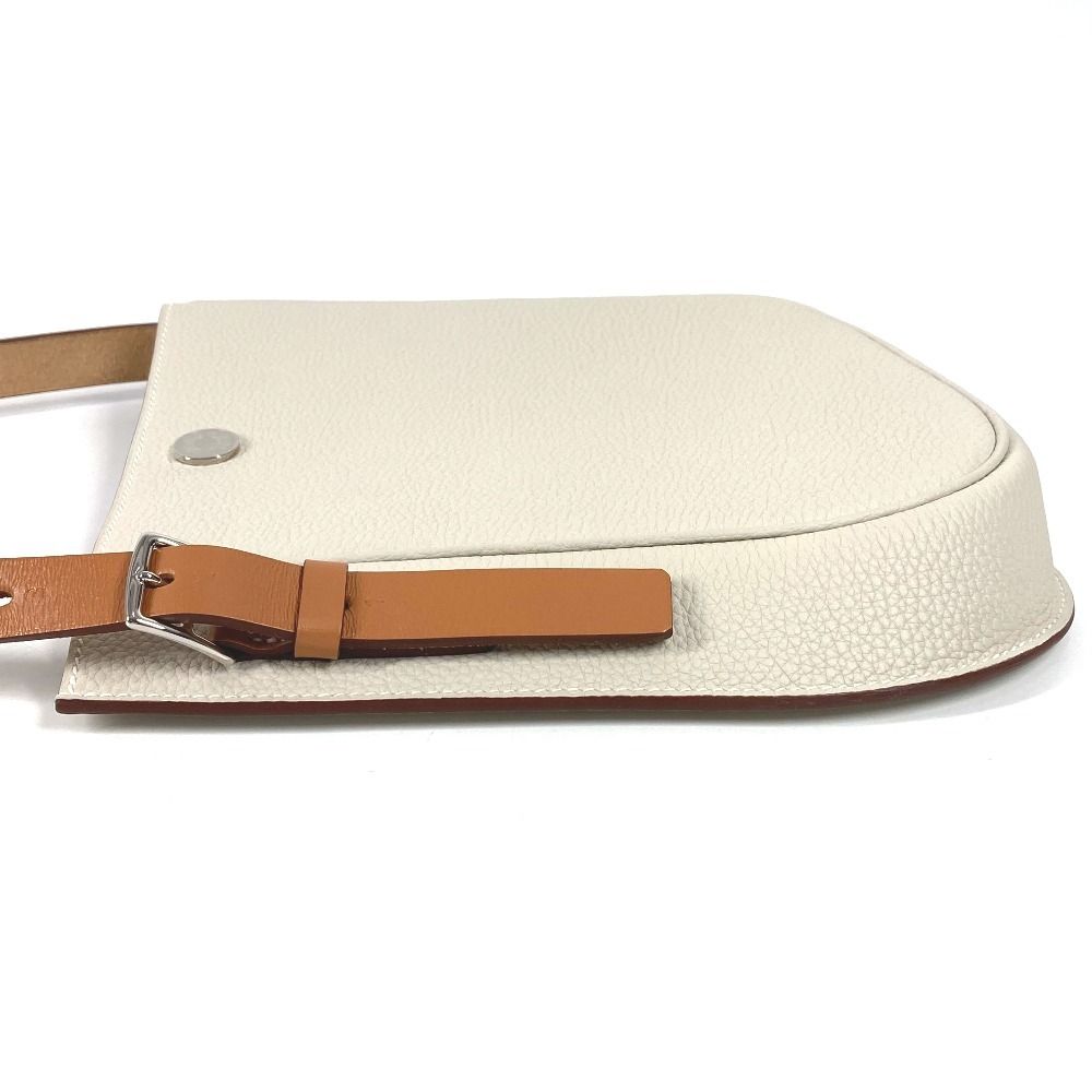 Hermes Shoulder Bag Perspective Cavalier 21 Togo Ivory — view 4
