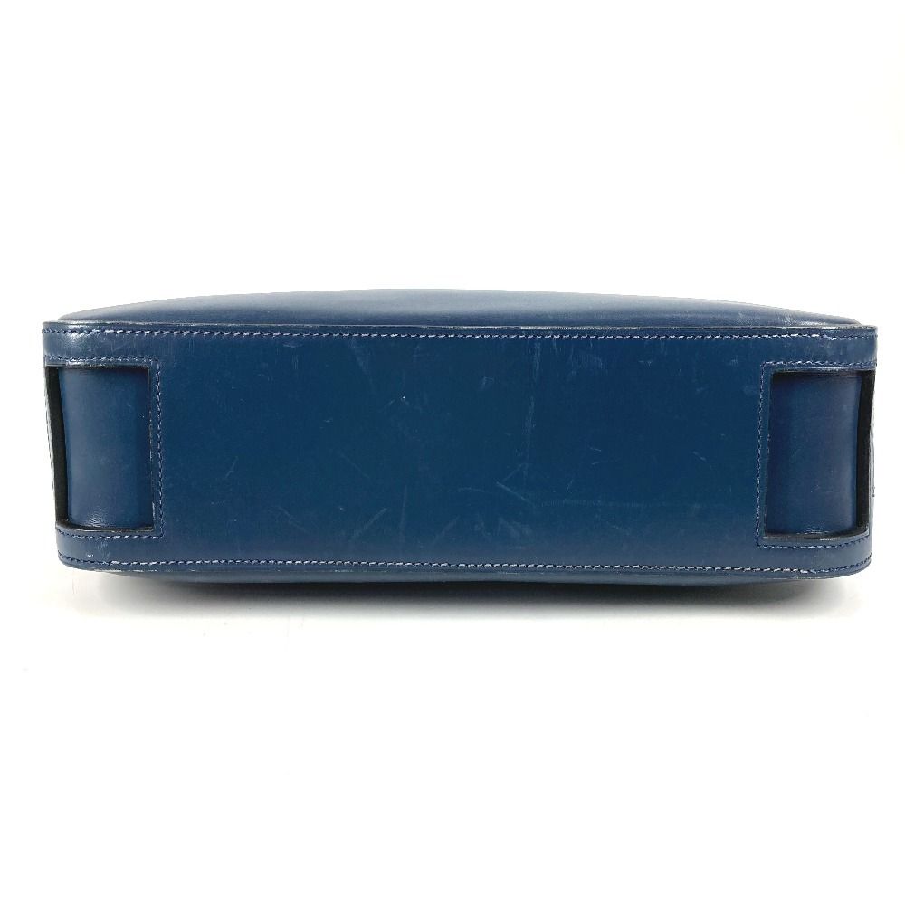 Hermes Business Bag Escapade Leather Navy — view 5
