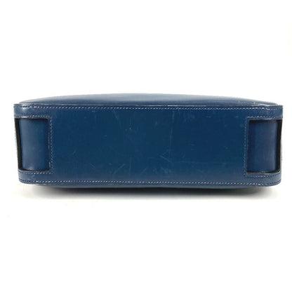 Hermes Business Bag Escapade Leather Navy — view 5