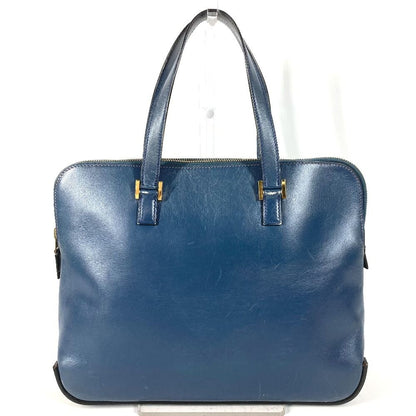 Hermes Business Bag Escapade Leather Navy
