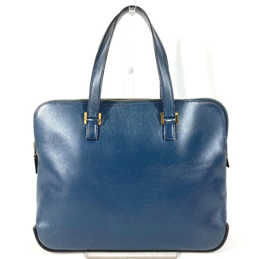 Hermes Business Bag Escapade Leather Navy