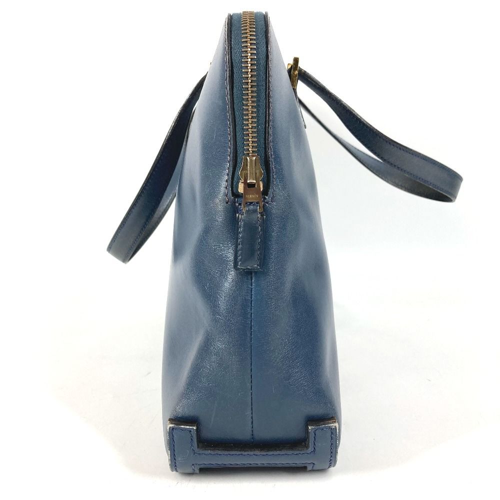 Hermes Business Bag Escapade Leather Navy — view 4