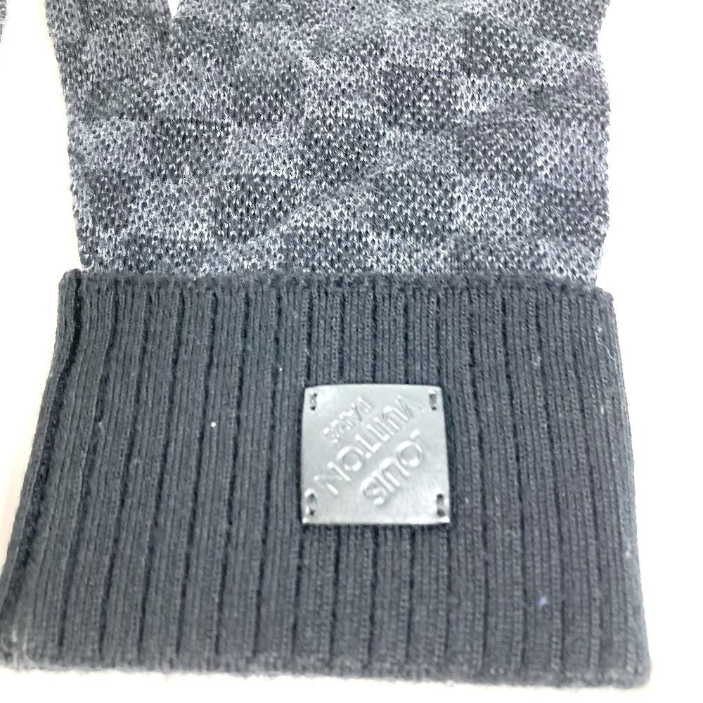 Louis Vuitton Glove Neo Petite Damier Wool Black — view 6
