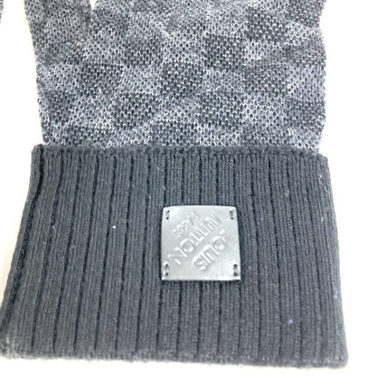 Louis Vuitton Glove Neo Petite Damier Wool Black — view 6