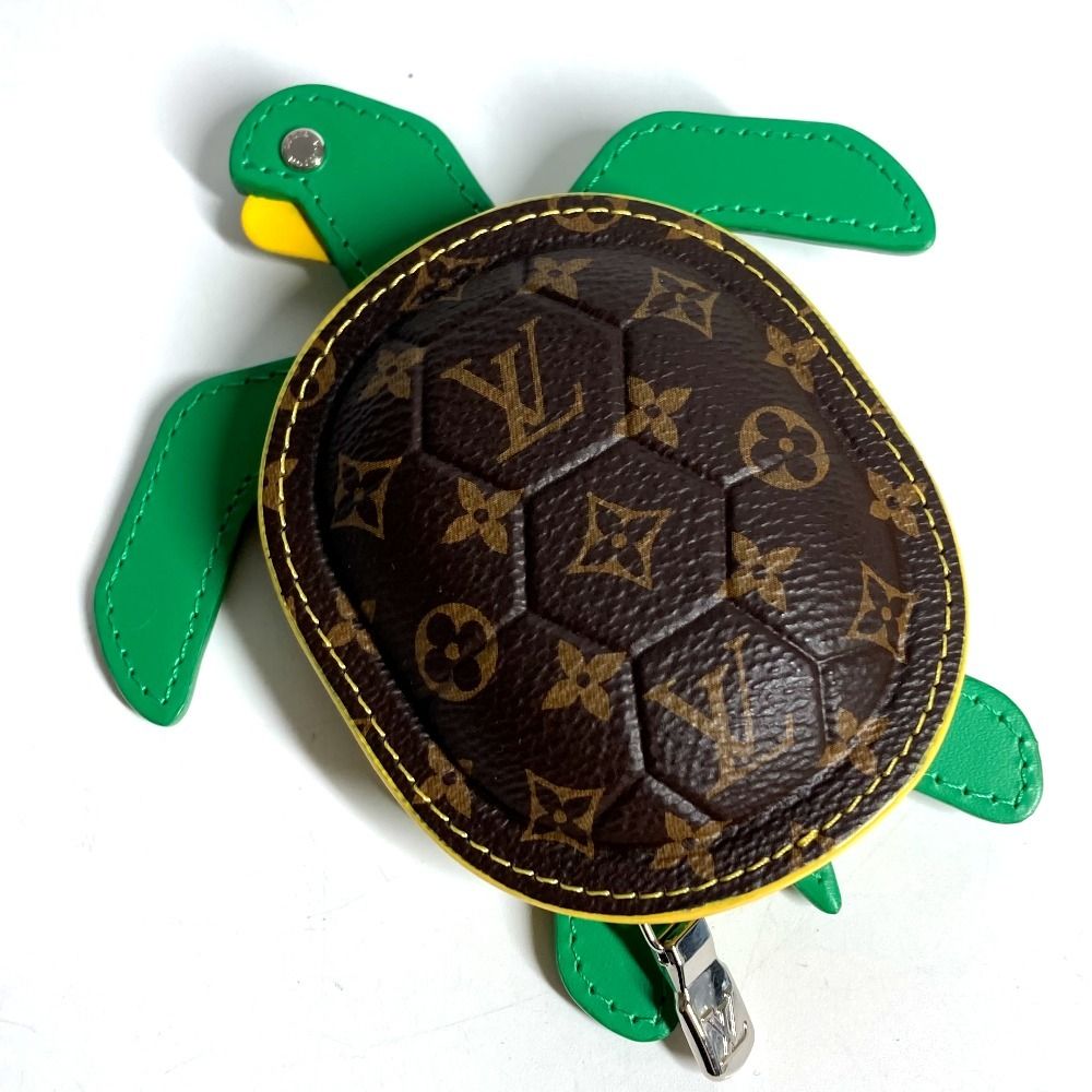 Louis Vuitton Key Holder LV Turtle Monogram Canvas Brown