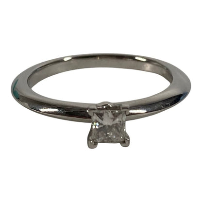 Tiffany & Co Ring Princess Cut Silver