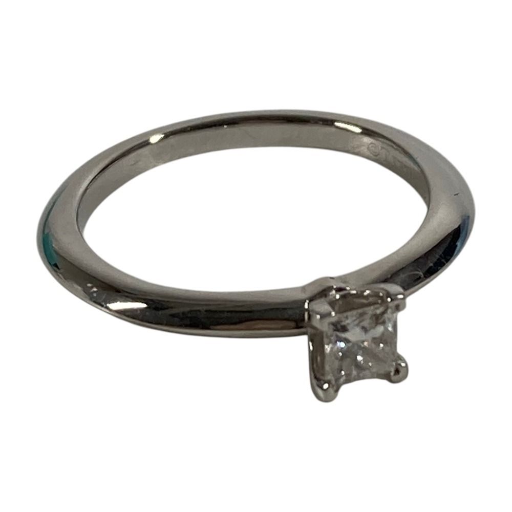Tiffany & Co Ring Princess Cut Silver — view 8
