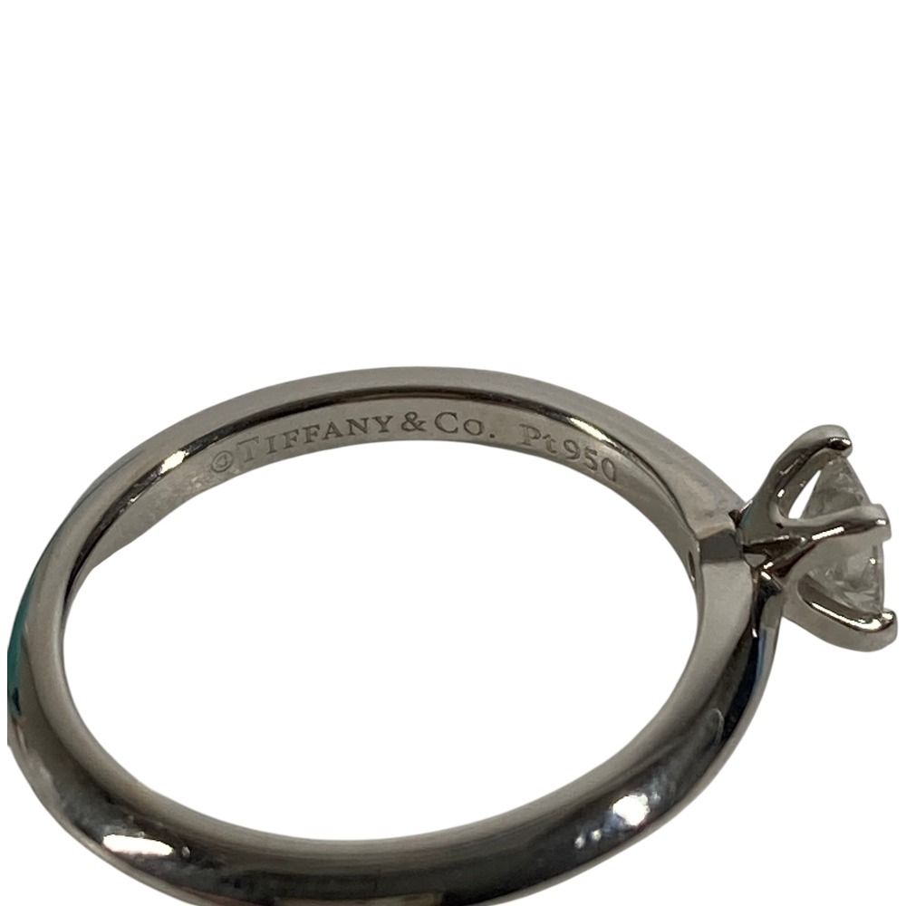 Tiffany & Co Ring Princess Cut Silver — view 5