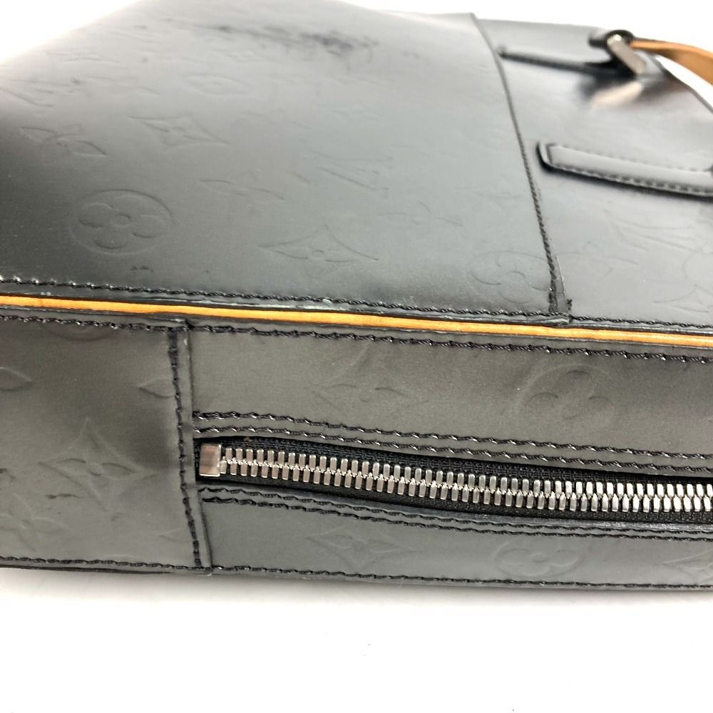 Louis Vuitton Business Bag Malden Monogram Matte Leather Navy — view 4