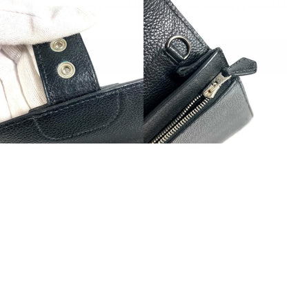 Hermes Clutch Pochette Jet Leather Black — view 9