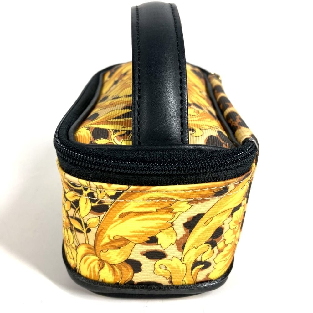 Versace Pouch Vintage Vanity Mini Leather Yellow — view 3