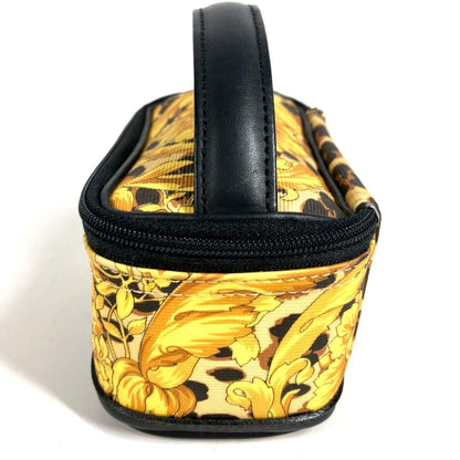 Versace Pouch Vintage Vanity Mini Leather Yellow — view 3