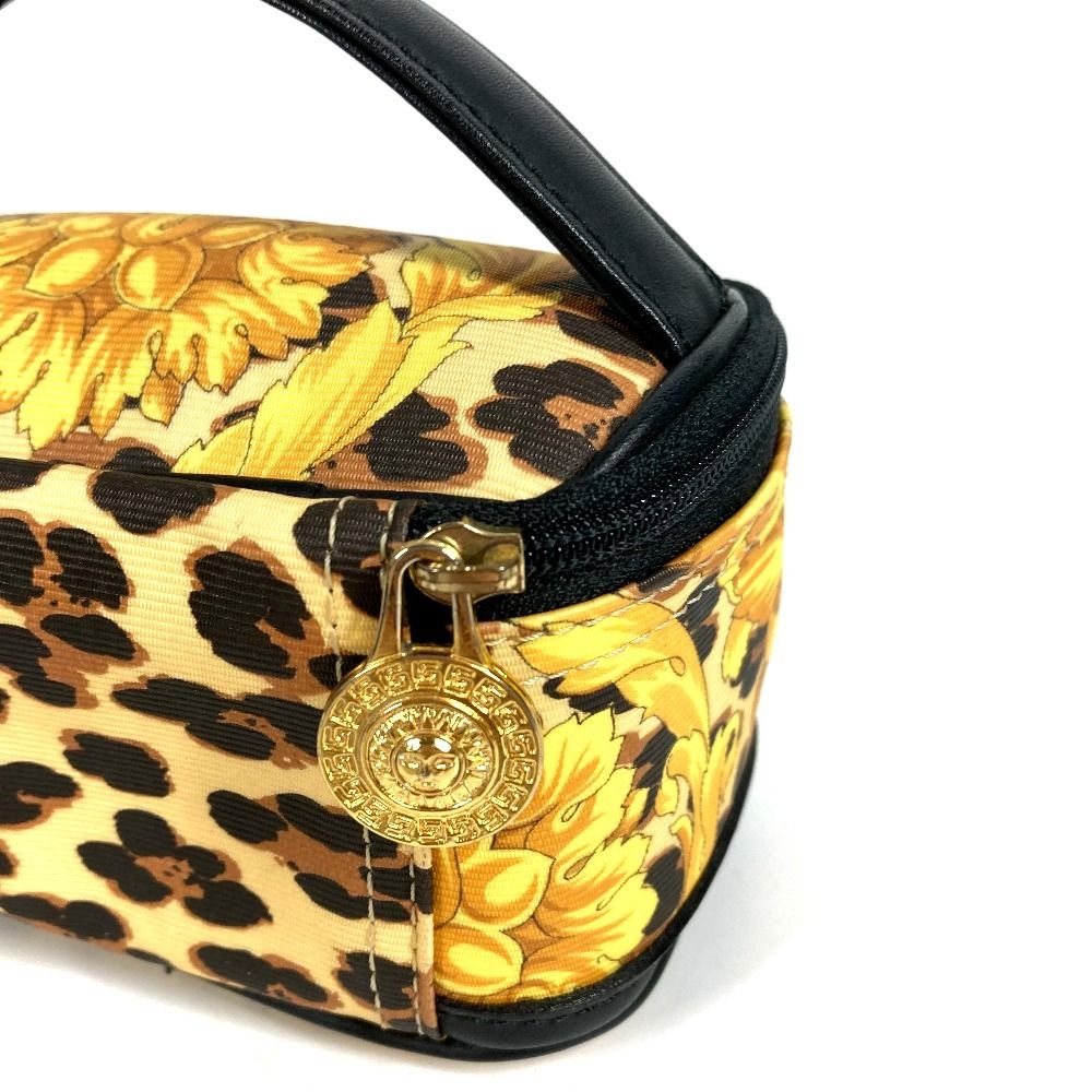 Versace Pouch Vintage Vanity Mini Leather Yellow — view 7