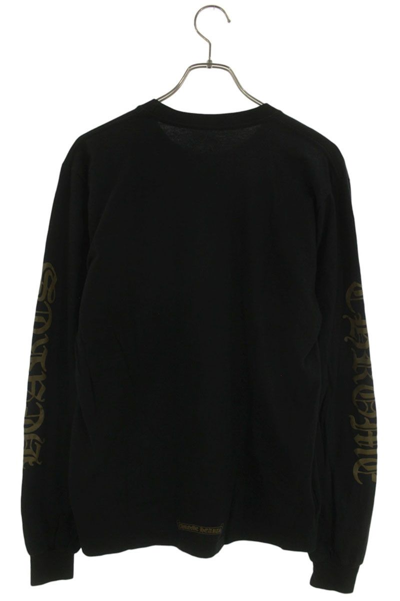 Chrome Hearts CH L S 1 Neck Logo Print Long Sleeve Top — view 2