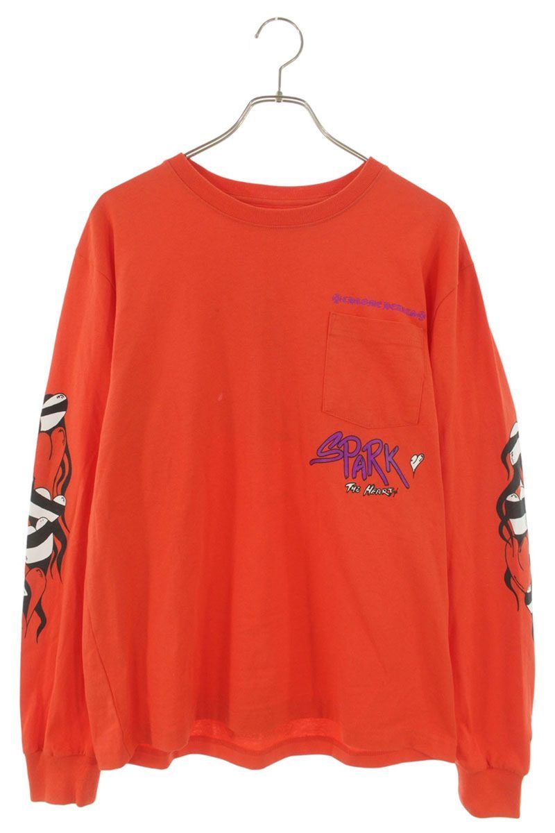 Chrome Hearts Ppo Spark the Heart LS Matty Boy Printed Long Sleeve Top